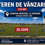 Berceni, la intrarea in comuna, investitie teren
